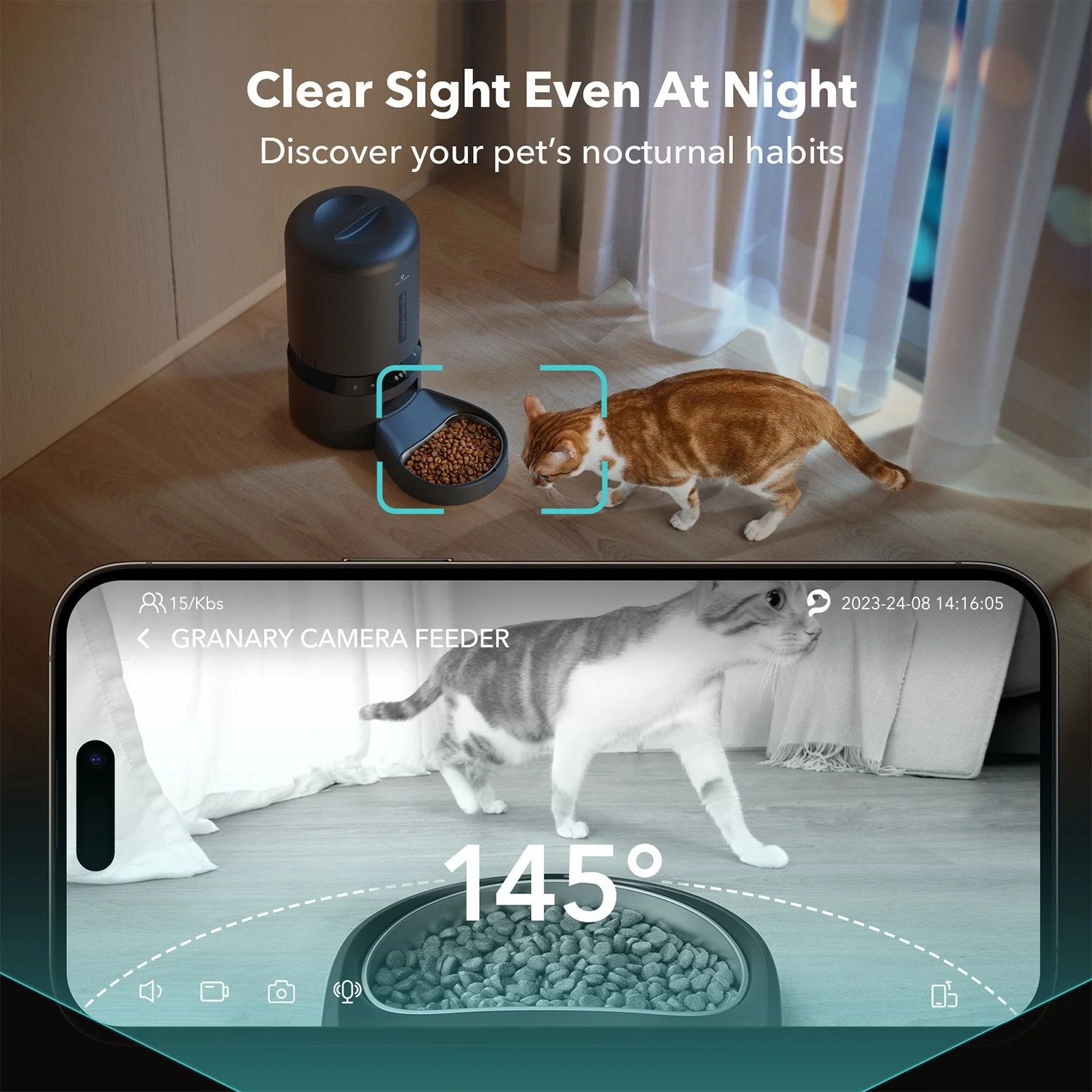 Polar Wet Food Feeder & Granary Camera Feeder Bundle - Image 8